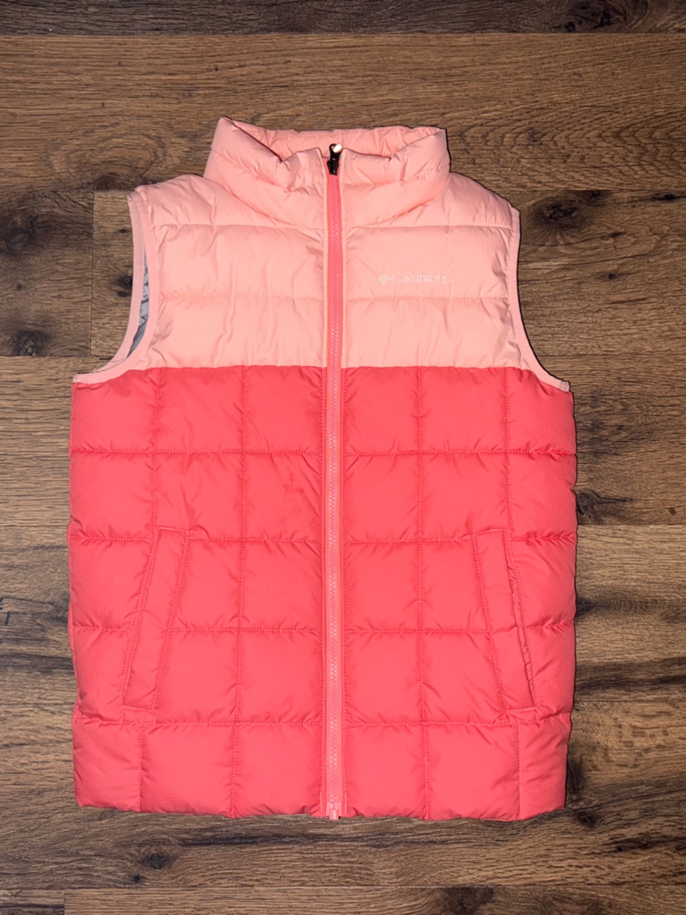 Columbia Pink Quilted Puffer Vest